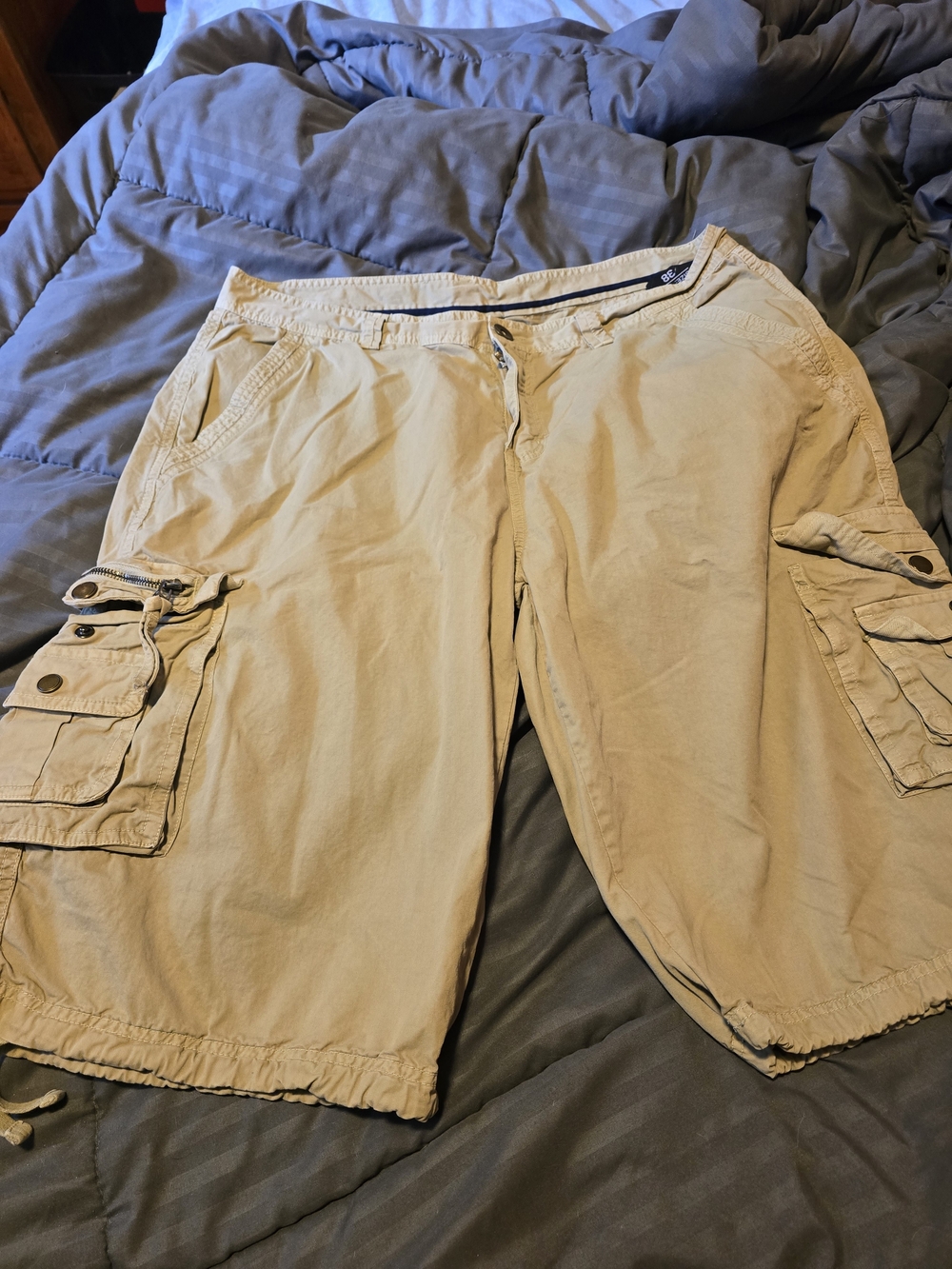 Lives In Khaki Cargo Short Men's Beige